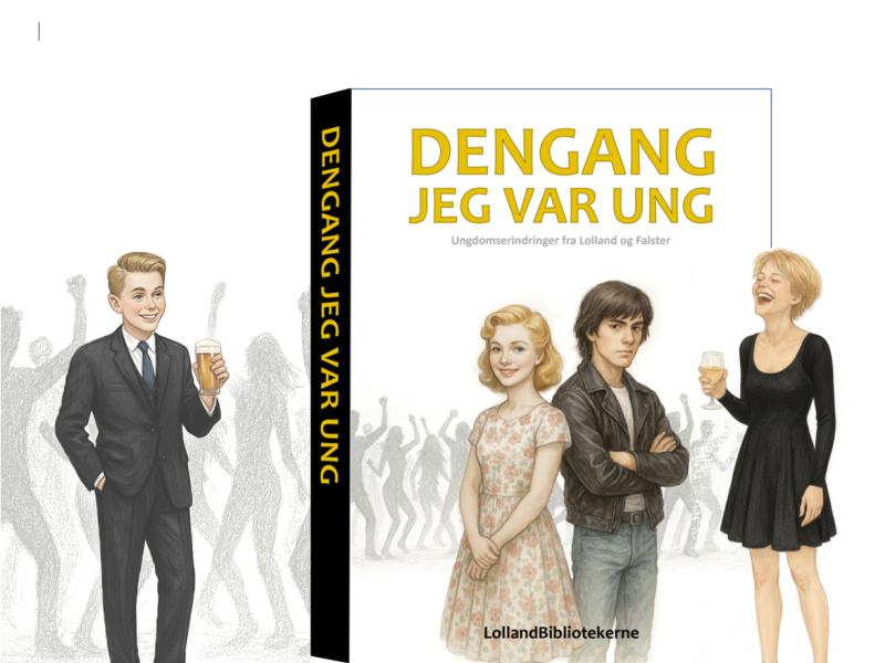 Dengang jeg var ung - forside af bogen